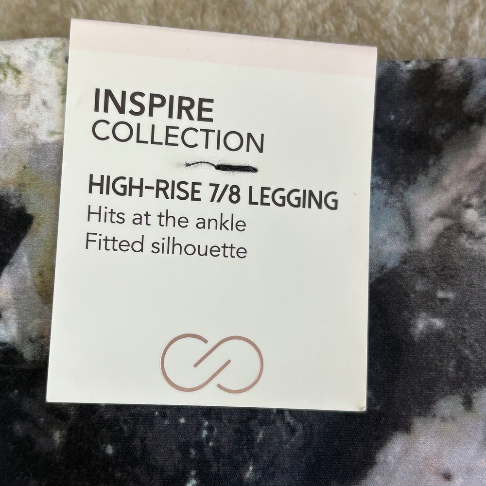 CALIA Inspire High Rise 7/8 Legging Womens XS Marble Print Gym Yoga Workout NWT - Picture 3 of 8
